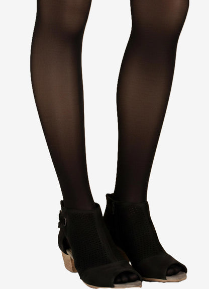 Earth Ivy Sahara Black Suede Lazer-Cut Bootie Casual Heels